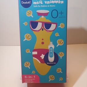 Baby Nail Trimmer - White and Blue